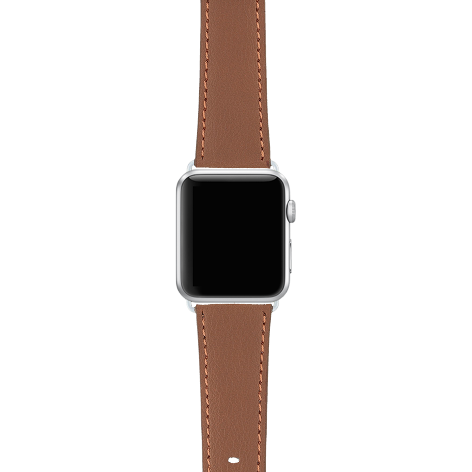 Apple Watch Band cognac aus veganem Apfel-Leder