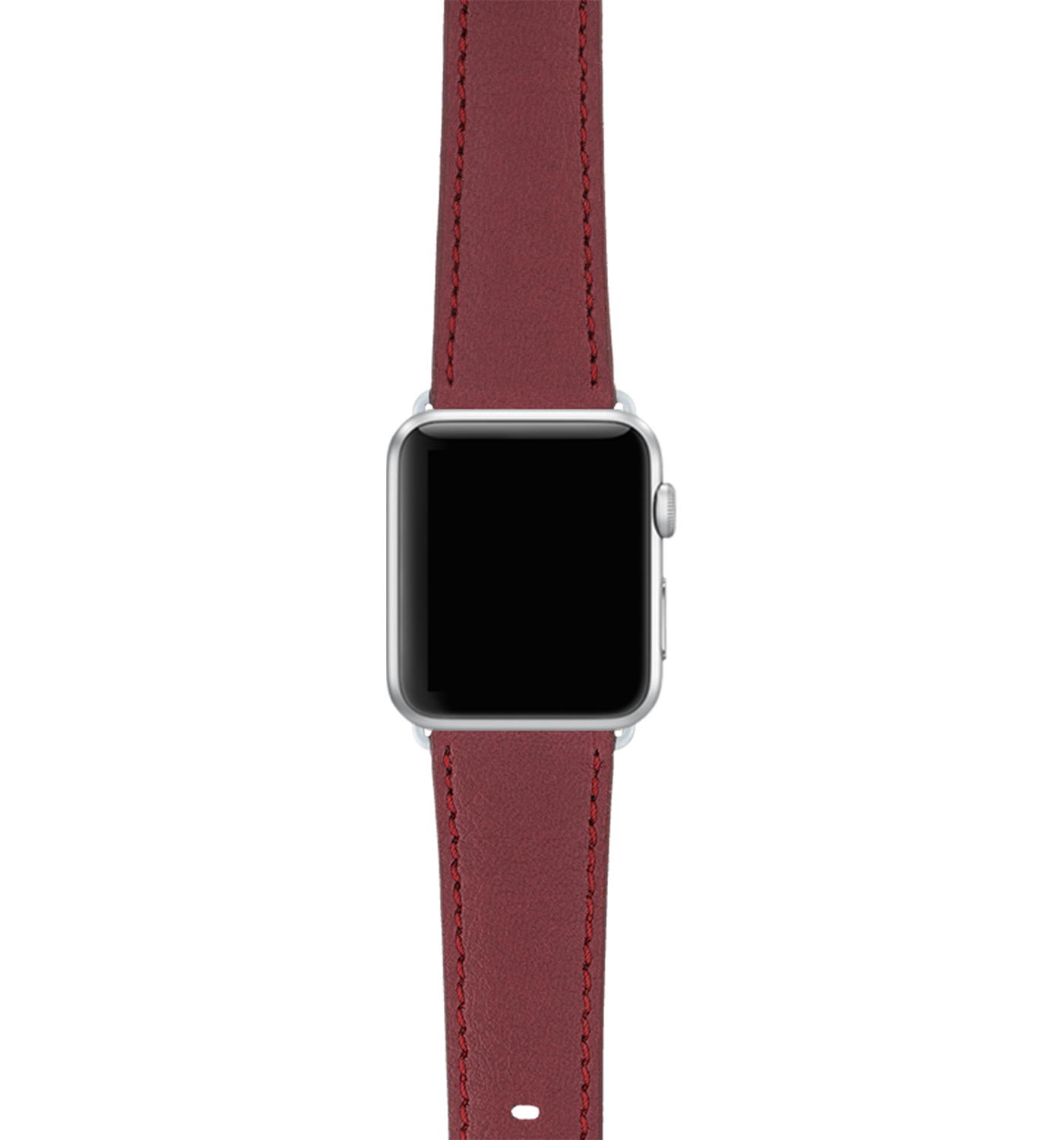 Apple Watch Strap red in vegan apple leather