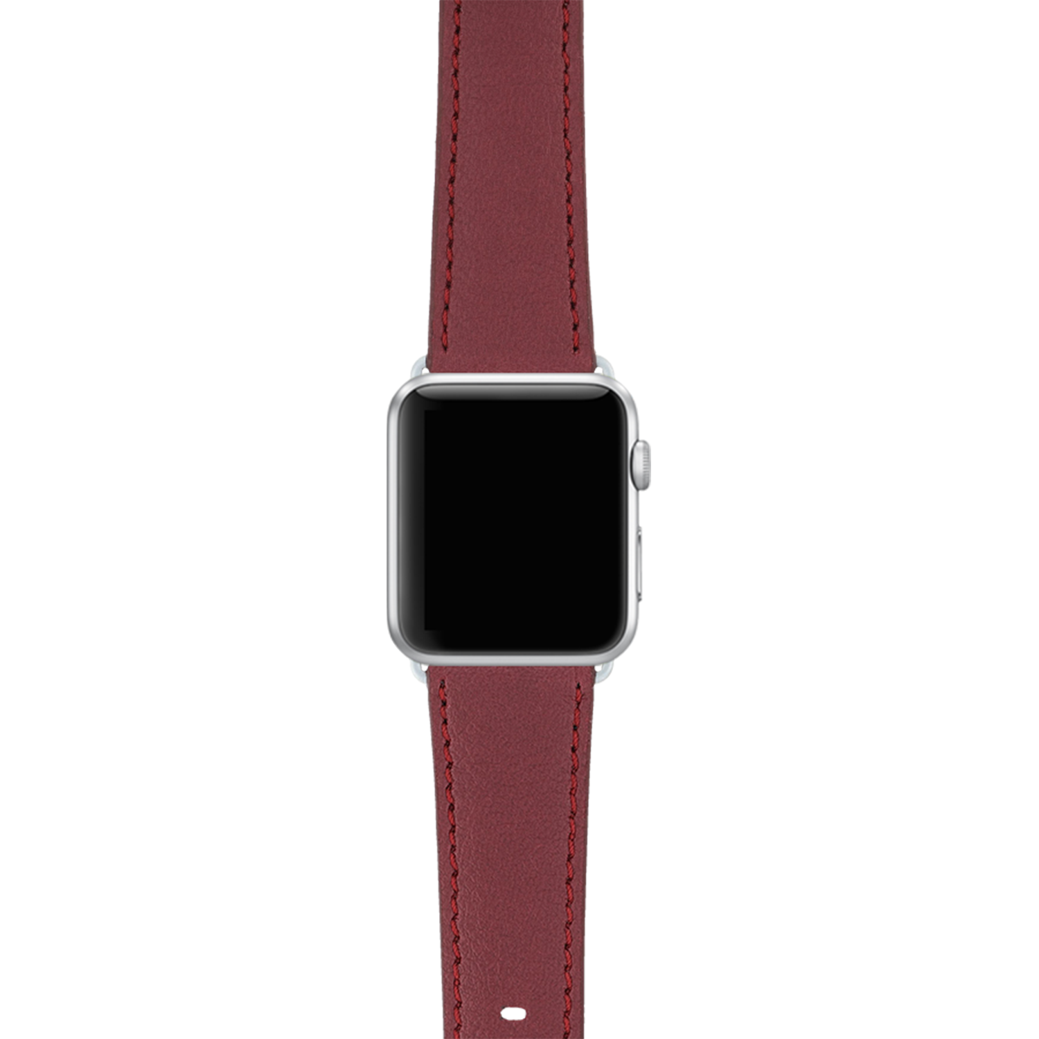 Apple Watch Strap red in vegan apple leather