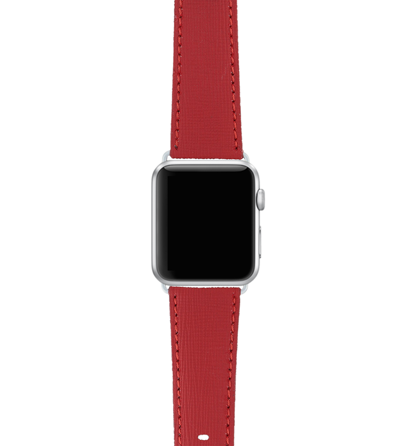 Apple Watch Band rot aus veganem Apfel-Leder