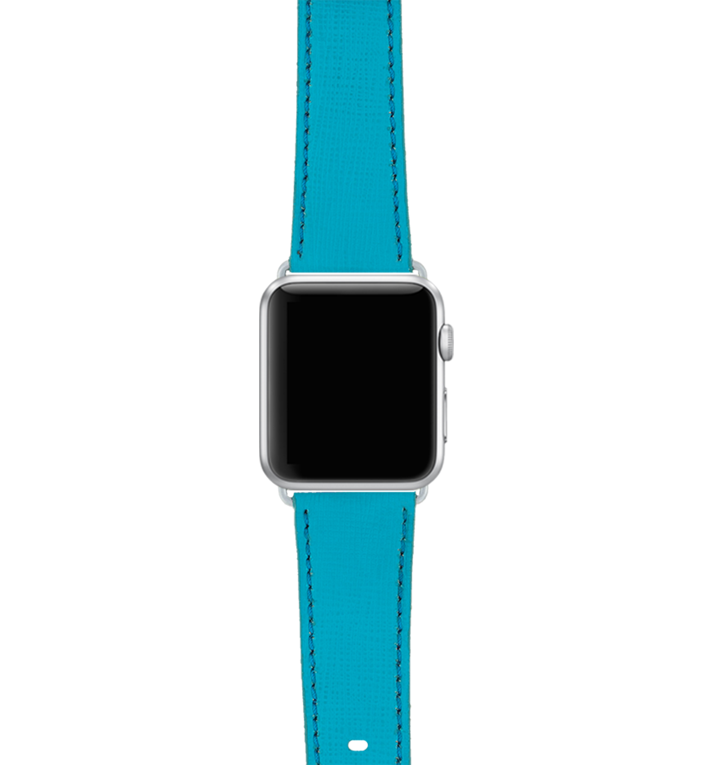 Apple Watch Band türkis aus veganem Apfel-Leder