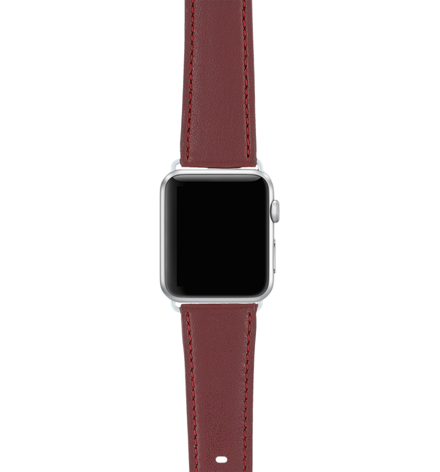 Apple Watch Strap red in vegan cactus leather