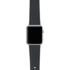 Apple Watch Band schwarz aus veganem Kaktus-Leder