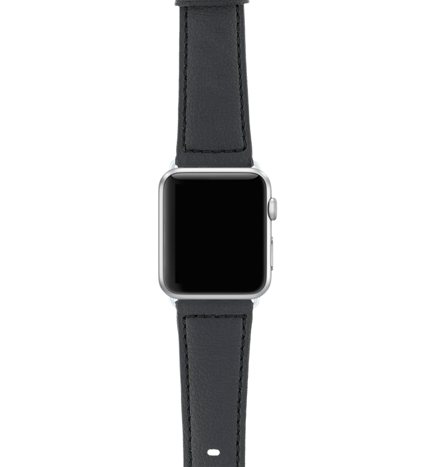 Apple Watch Band schwarz aus veganem Ananas-Leder