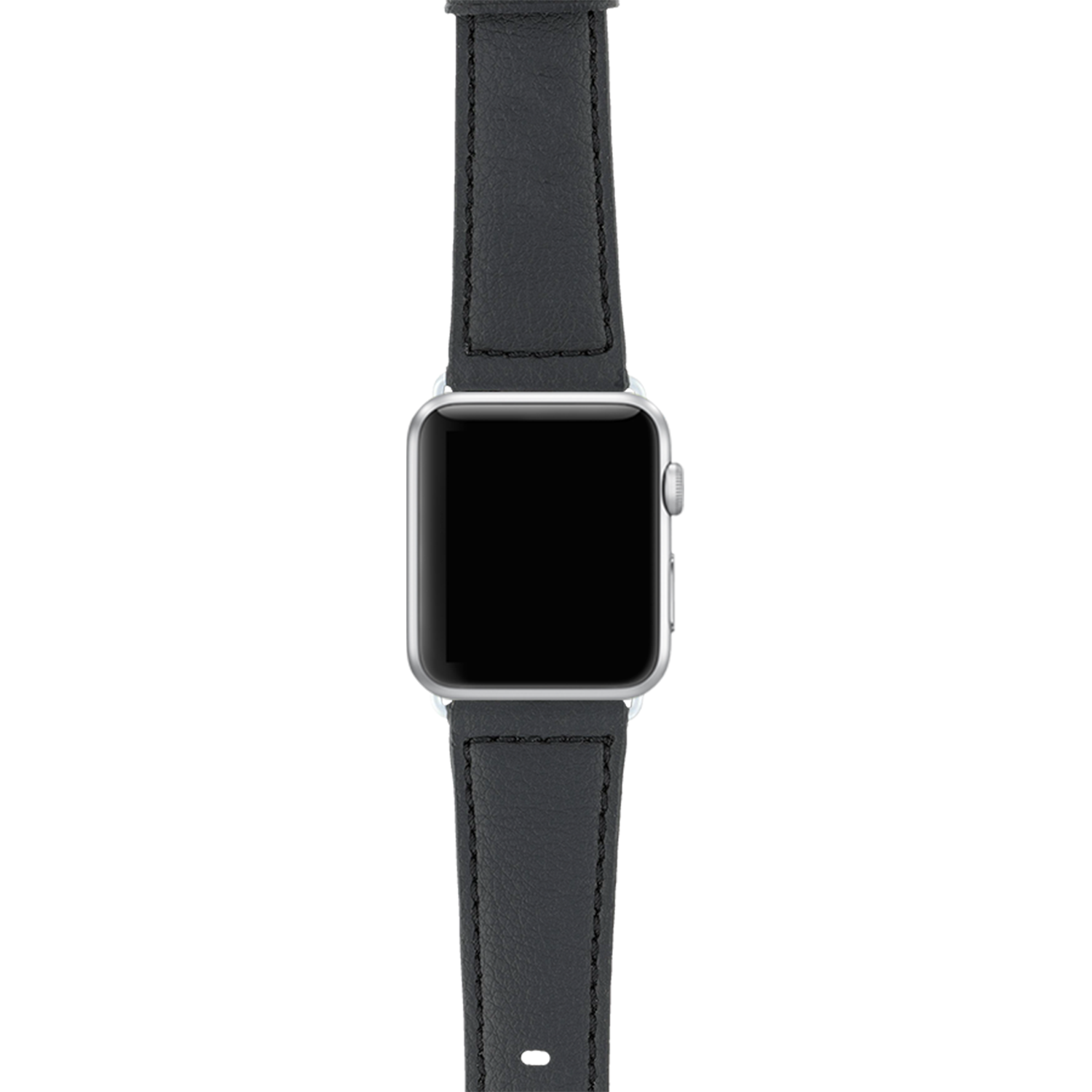 Apple Watch Band schwarz aus veganem Ananas-Leder